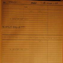 Deck logbook