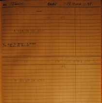 Deck logbook