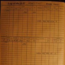 Deck logbook