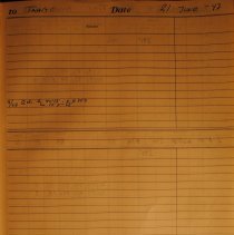 Deck logbook