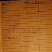 Deck logbook