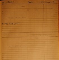 Deck logbook