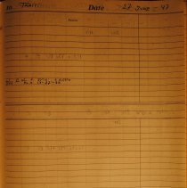 Deck logbook