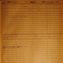 Deck logbook