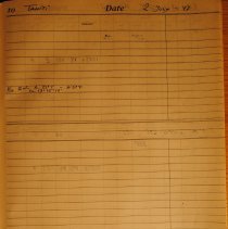 Deck logbook