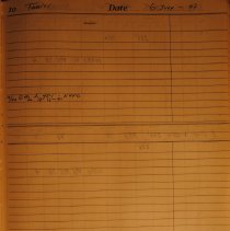 Deck logbook