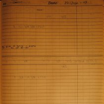Deck logbook