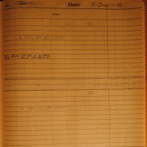 Deck logbook