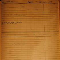Deck logbook