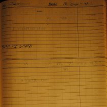 Deck logbook