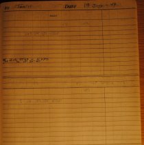 Deck logbook