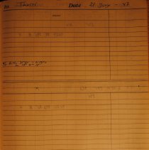 Deck logbook