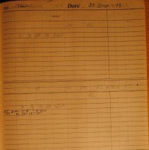 Deck logbook