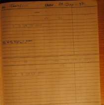 Deck logbook