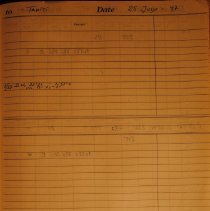 Deck logbook