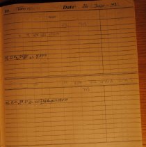 Deck logbook