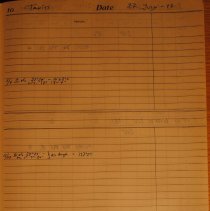 Deck logbook
