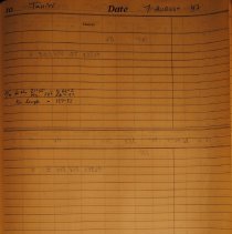Deck logbook