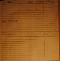 Deck logbook