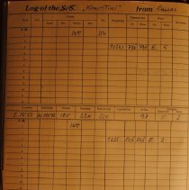 Deck logbook