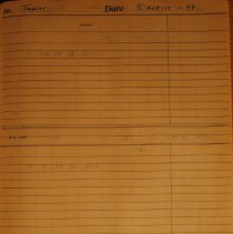 Deck logbook
