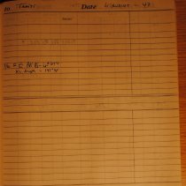 Deck logbook