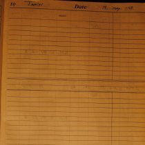 Deck logbook