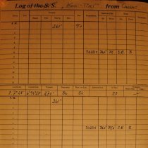 Deck logbook