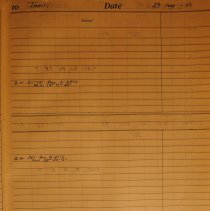 Deck logbook