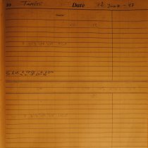 Deck logbook