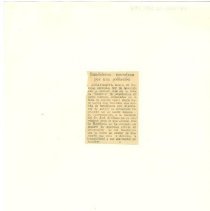 Bandoleros merodean por una población