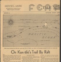 On Kon-tiki's trail By Raft