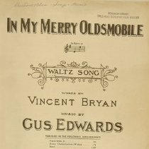 In My Merry Oldsmobile sheet music