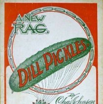 Sheet music for ragtime two-step song "Dill Pickles", 1907