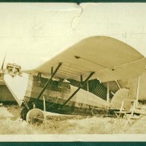 Milliken M-1 Special airplane in field, circa 1928