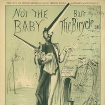 Sheet music: Not the Baby but the Bicycle