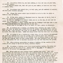 General Rules for Flying Fields Applying to Primary Schools, Page 3 of 4.