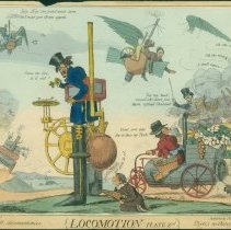 Etching, "Locomotion: A few small inconveniences/There's nothing perfect"
