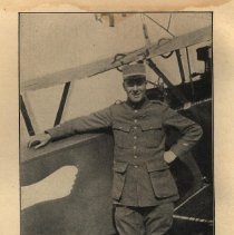 Frontispiece, "Flying for France": author while in Lafayette Escadrille