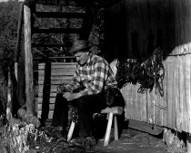 Linus Denehy at Mirror Lake, 1950