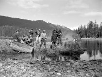 Boy Scouts at Ward Lake