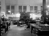 Ketchikan Daily News Print Shop, 1952