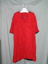 Tunic turned inside out