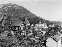 Downtown Ketchikan (scan from print)