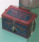 George Washington cut plug tobacco tin