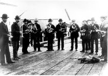 Metlakatla Tsimshian Band members with Father Duncan