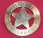 U.S. Deputy Marshal badge