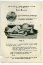 Ultona Phonograph, instruction book
