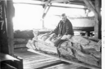 George Sivertsen at Sunny Point Cannery