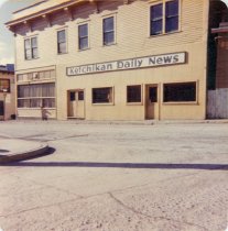 Ketchikan Daily News office on Dock Street